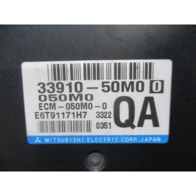 Coco ページ モコ DBA-MG33S エンジンコンピューター ZSF E6T91171H7 33910-50M00