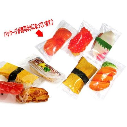 景品用お菓子 寿司あられ (約50個入り)【軽減税率対象商品】(1個入
