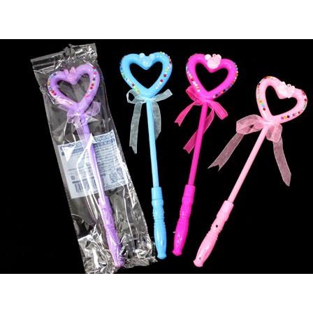 ハートお名前ステッキ(星も可) 光るおもちゃ かがやくハートのステッキ(12個入) : 堀商店Yahoo