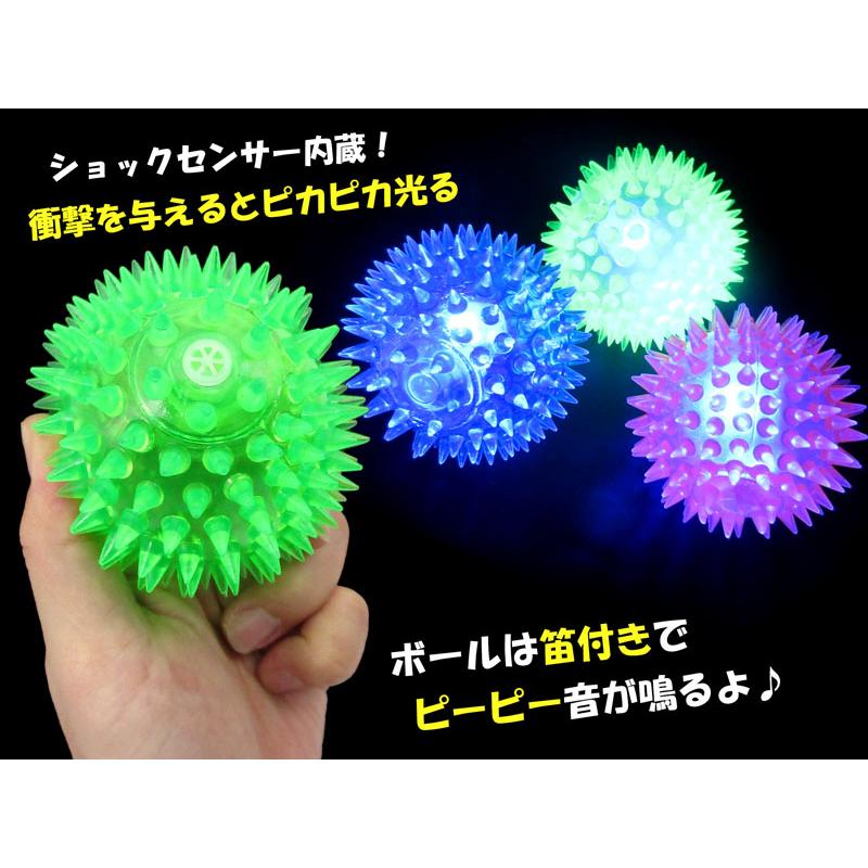 光るおもちゃ ピカピコイガイガボール(12個入) : 堀商店Yahooストア
