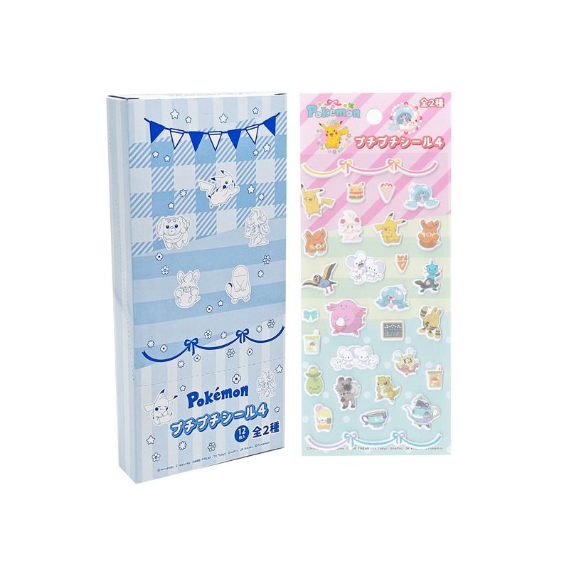 100景品 ポケットモンスター プチプチシール4(12個入) : 堀商店Yahoo