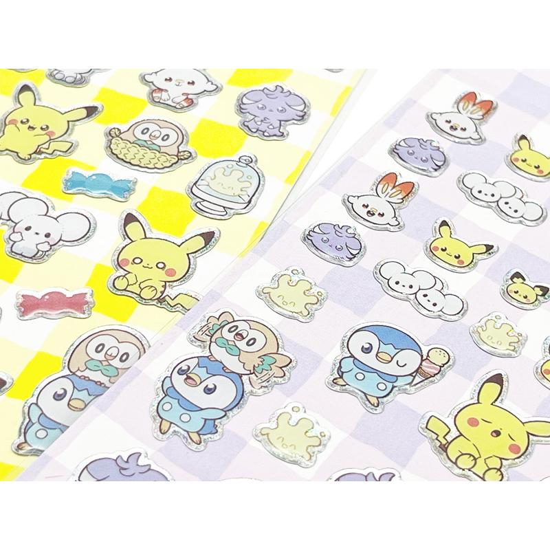 100景品 ポケピース キラキラシール(12個入) : 堀商店Yahooストア