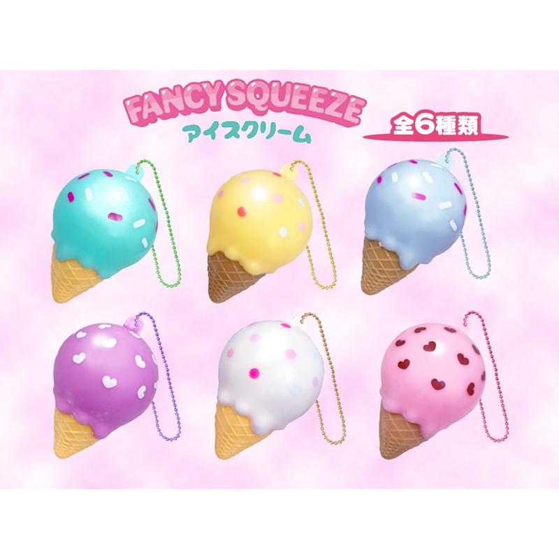 100景品 ファンシースクイーズ アイスクリーム(12個入) : 堀商店Yahoo