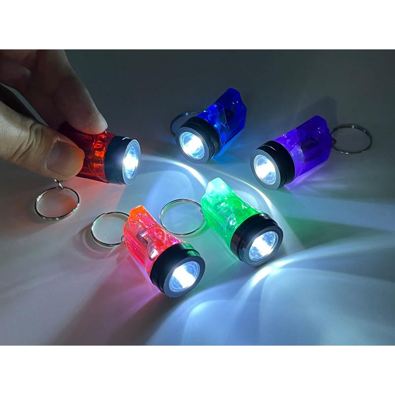 光るおもちゃ ミニ懐中電灯ライトキーホルダー(24個入) : 堀商店Yahoo
