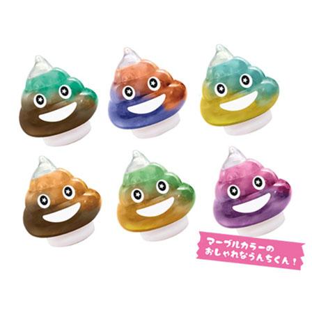 100景品 うんちくんマーブルスライミー(12個入) : …