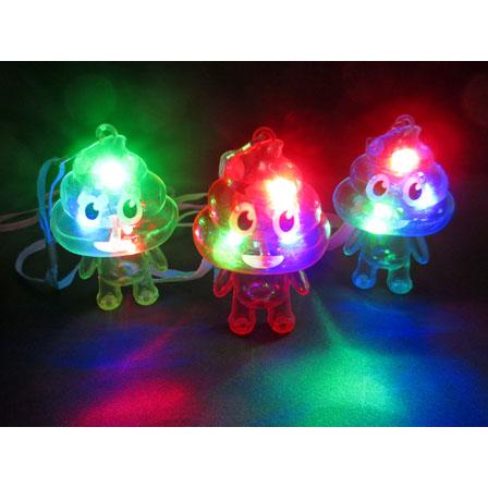 光るおもちゃ うんち君光るペンダント(24個入) : 堀商店Yahooストア  