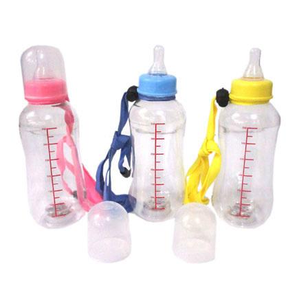 光る哺乳瓶ボトル（目盛り）ストラップ付き(12個入) : 堀商店Yahoo