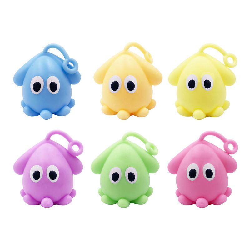 光るおもちゃ 光るイカちゃんフラッシュヨーヨー(24個入) : 堀商店