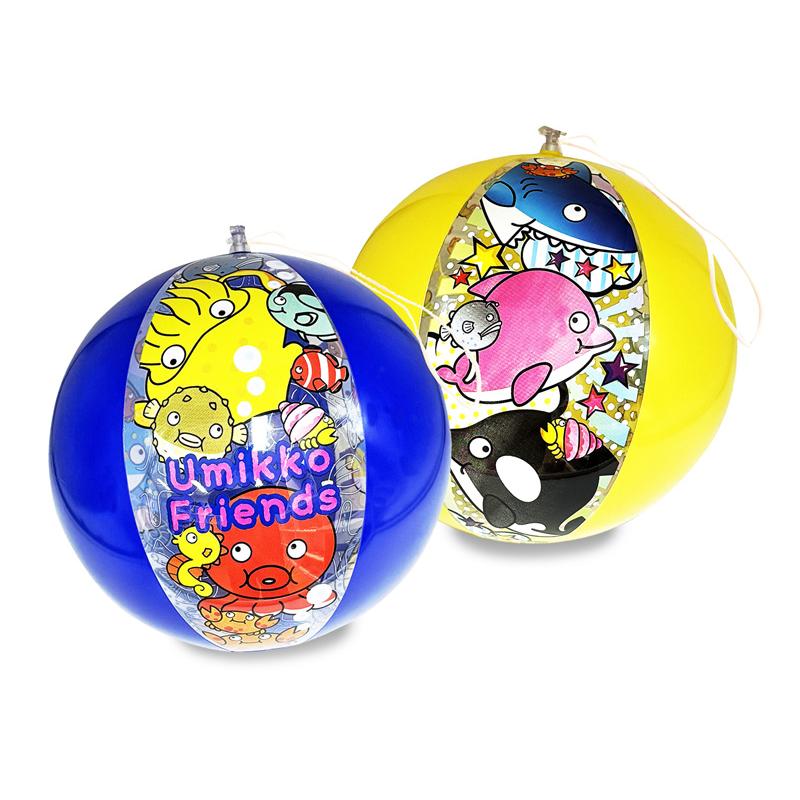ビニール うみっこフレンズビーチボール(12個入) : 堀商店Yahooストア