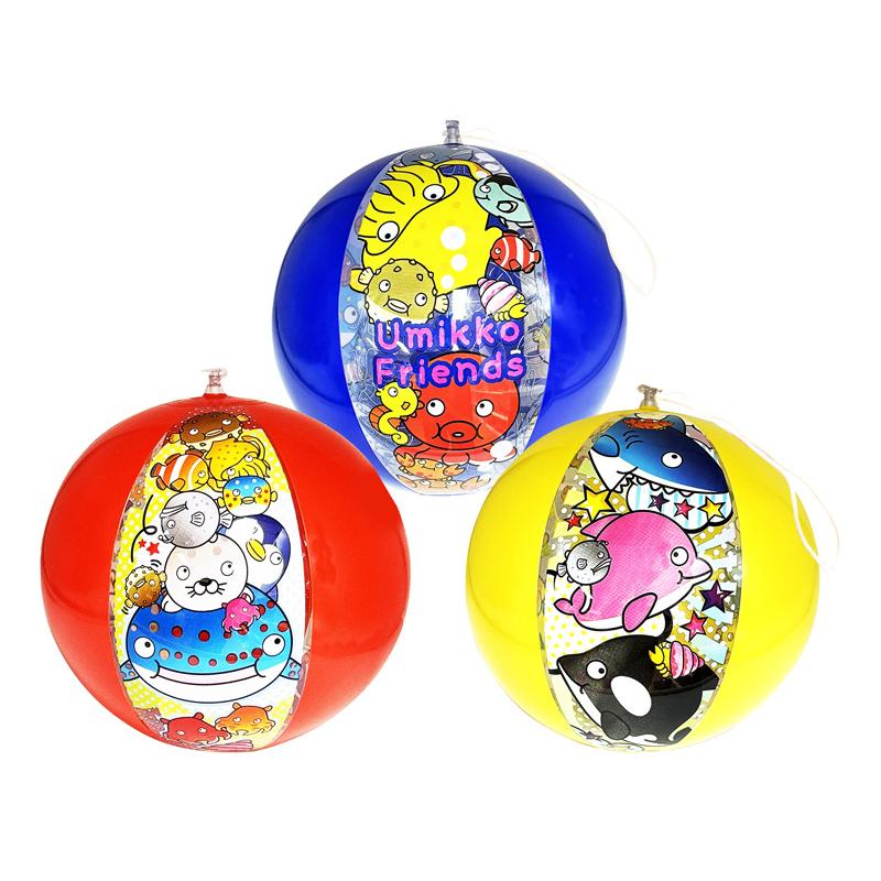 ビニール うみっこフレンズビーチボール(12個入) : 堀商店Yahooストア