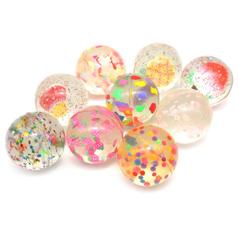 スーパーボール 45mm クリスタルアソート(25個入) : 堀商店Yahooストア