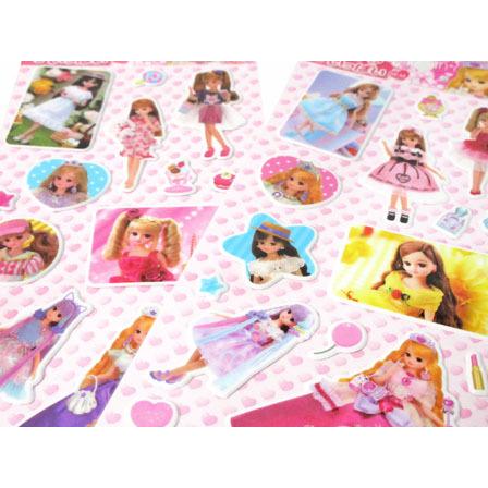 100景品 リカちゃんシールがいっぱい(12個入) : 堀商店Yahooストア