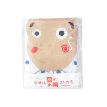 日本のタオルハンカチ ひょっとこ(1個入) : 堀商店Yahooストア - 通販