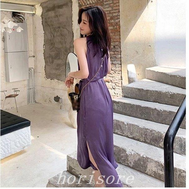 30 Off 夏ワンピース リゾートワンピ ホルターネック ロングワンピース 夏ワンピ マキシ丈 ボヘミア風 ノースリーブ サマードレス ワンピース サイズ Xl Binghamtonhots Com