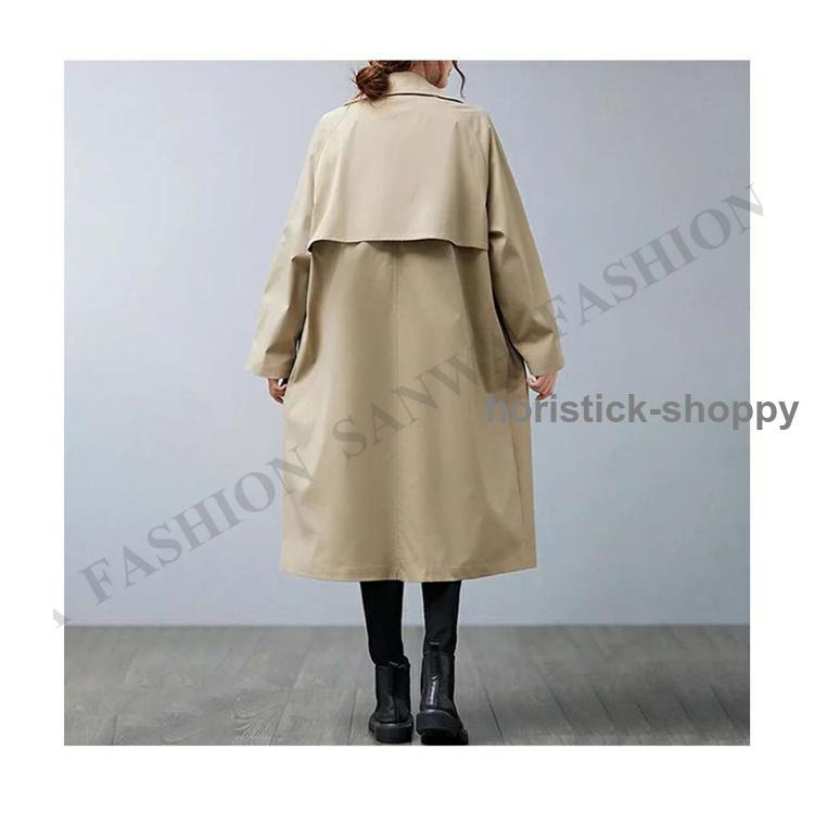 トレンチコート レディース 春 秋 ロングコート トレンチ