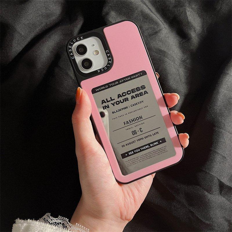 スマホケース casetify Blackpink ブラックピンク コラボ チェック柄