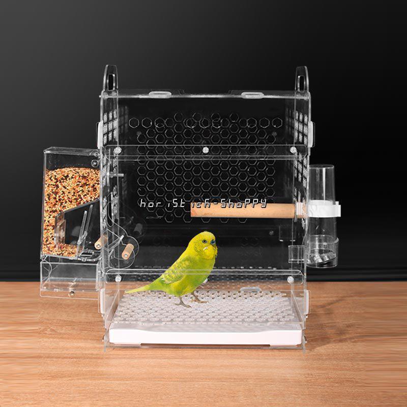 鳥かご ケージ ペット用品 アクリル プラスチック スライド 扉 鳥かご ケージ ペット用品 アクリル プラスチック スライド 扉