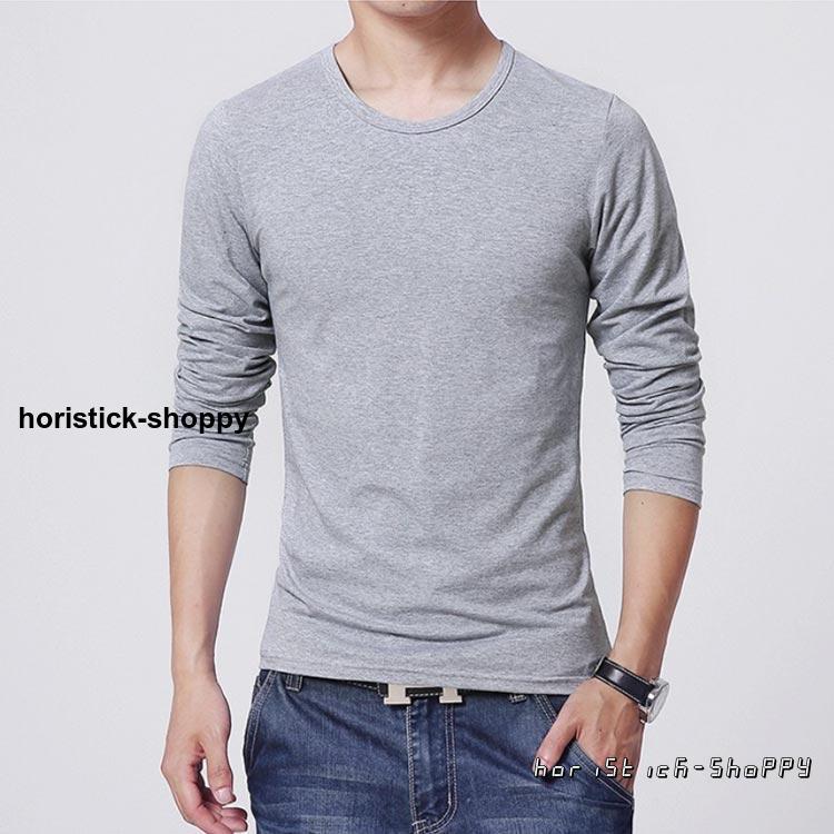 メンズ tシャツ 長袖 ロンt 3点セット ロングtシャツ Uネック メンズ tシャツ 長袖 ロンt 3点セット ロングtシャツ Uネック