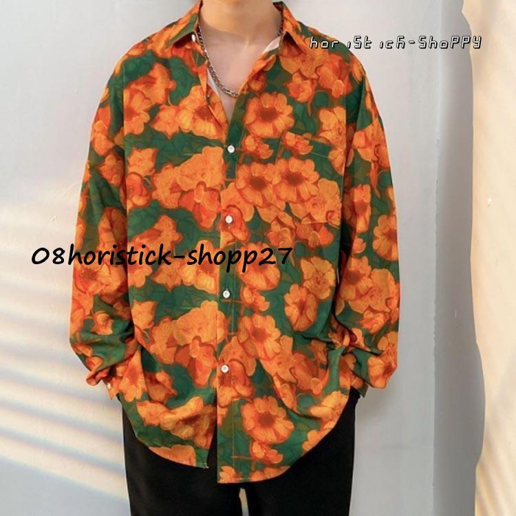 シャツ 長袖シャツ 柄シャツ メンズ 長袖 花柄シャツレディース シャツ 長袖シャツ 柄シャツ メンズ 長袖 花柄シャツレディース