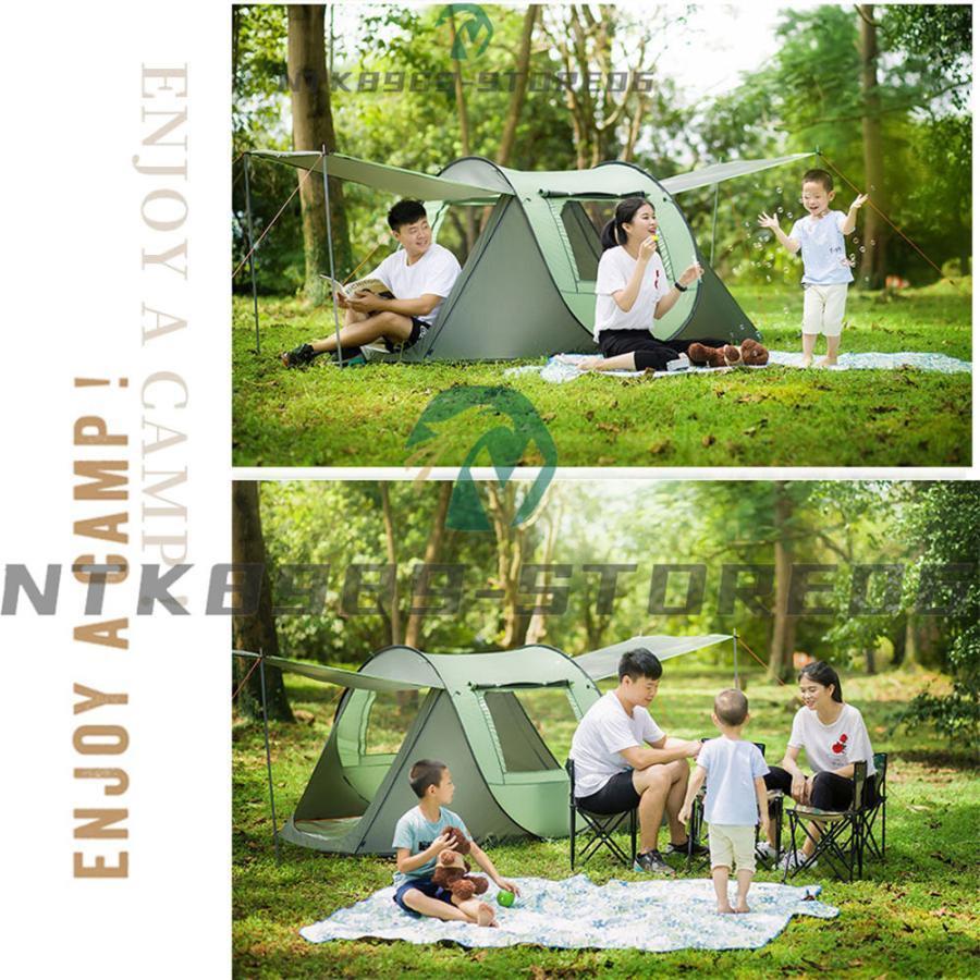 ワンタッチテント 4人用 テント ドーム型 軽量 3-8人用 ワンタッチテント 4人用 テント ドーム型 軽量 3-8人用