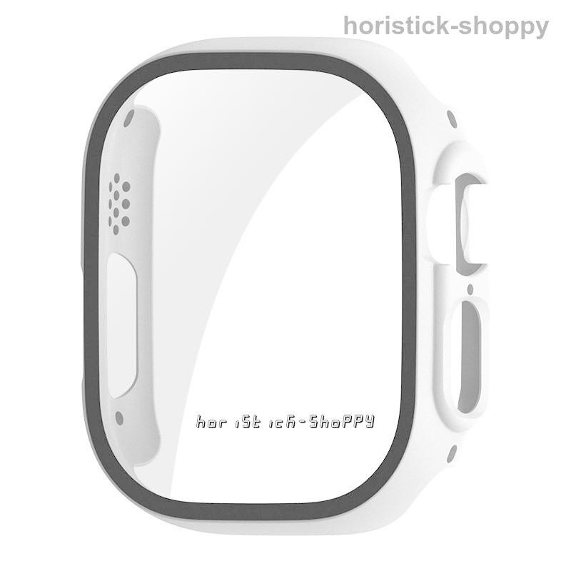 アップルウォッチ カバー アップルウォッチ8 Apple Watch用 防水ケース 49mm 保護カバー ガラスフィルム 一体型 PC 全面保護 超薄｜horistick-shoppy｜13