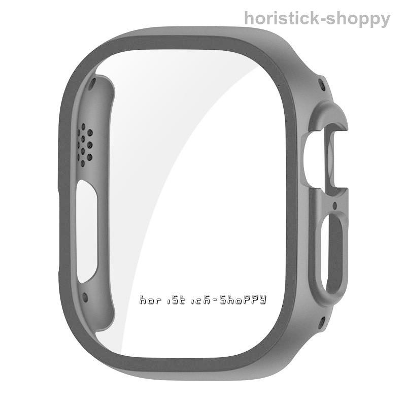 アップルウォッチ カバー アップルウォッチ8 Apple Watch用 防水ケース 49mm 保護カバー ガラスフィルム 一体型 PC 全面保護 超薄｜horistick-shoppy｜19