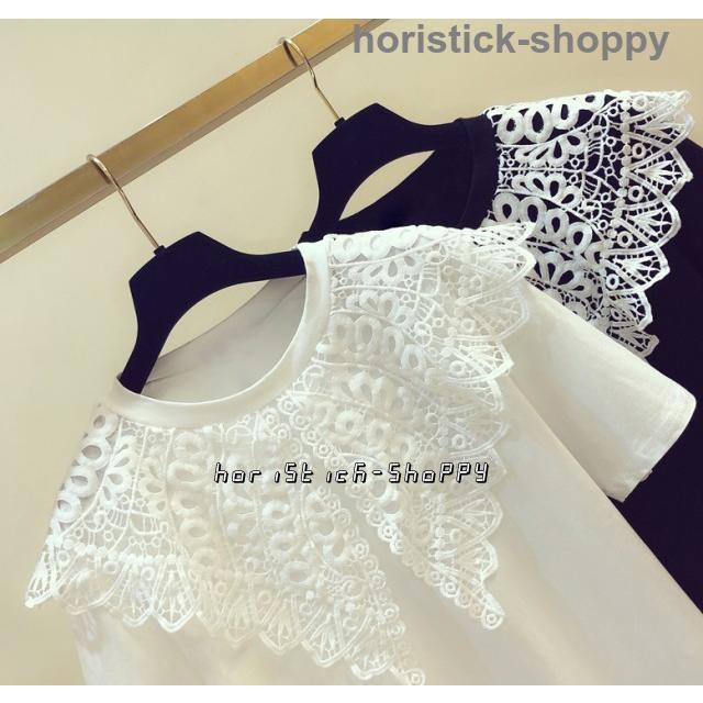 レース トップス カットソー レディース 春夏 Tシャツ 半袖 レース トップス カットソー レディース 春夏 Tシャツ 半袖