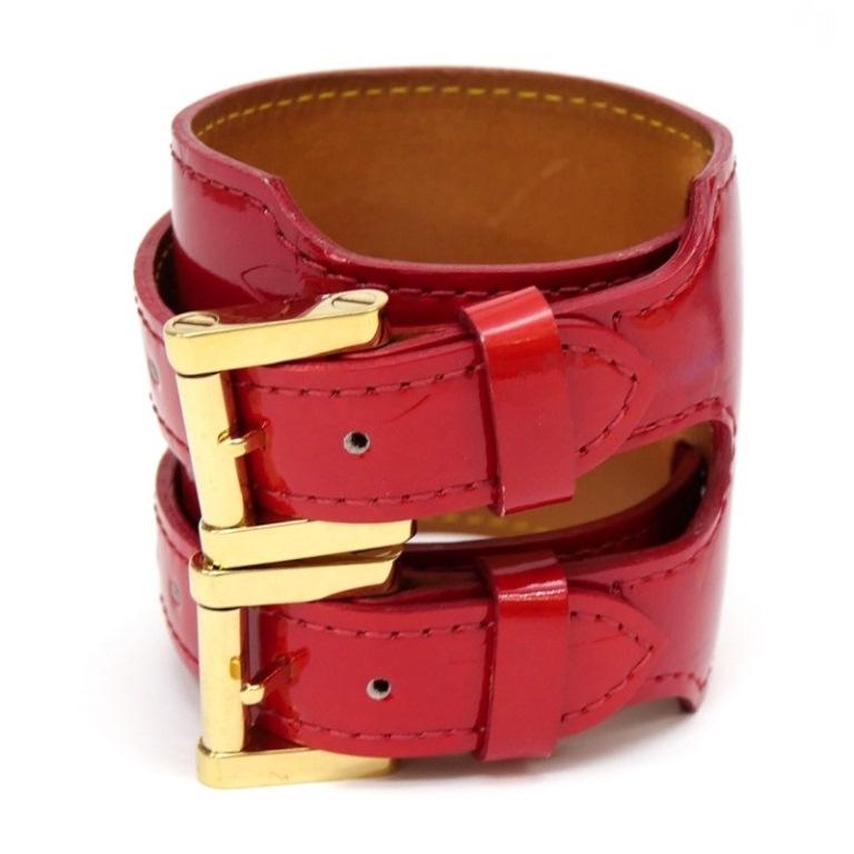 LOUIS VUITTON ルイヴィトン ヴェルニ チャールトン バングル極美品 LOUIS VUITTON ルイヴィトン ヴェルニ チャールトン バングル極美品