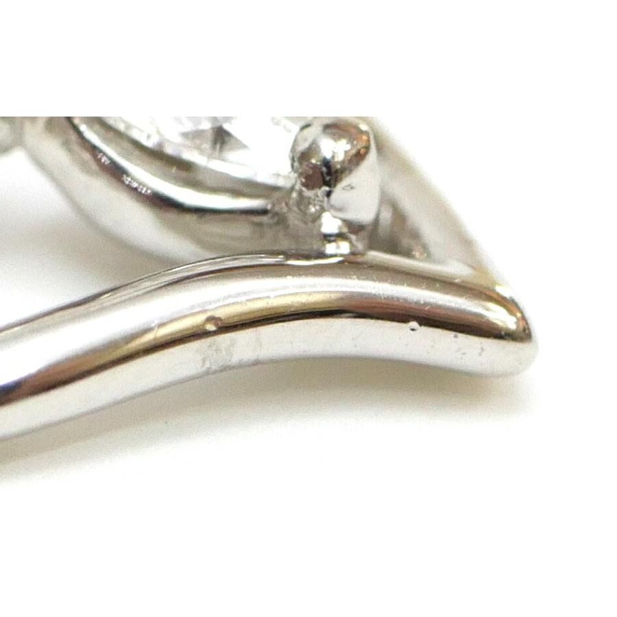 ハートモチーフダイヤモンドネックレス 0.15ct /プラチナ/Pt850、Pt900 