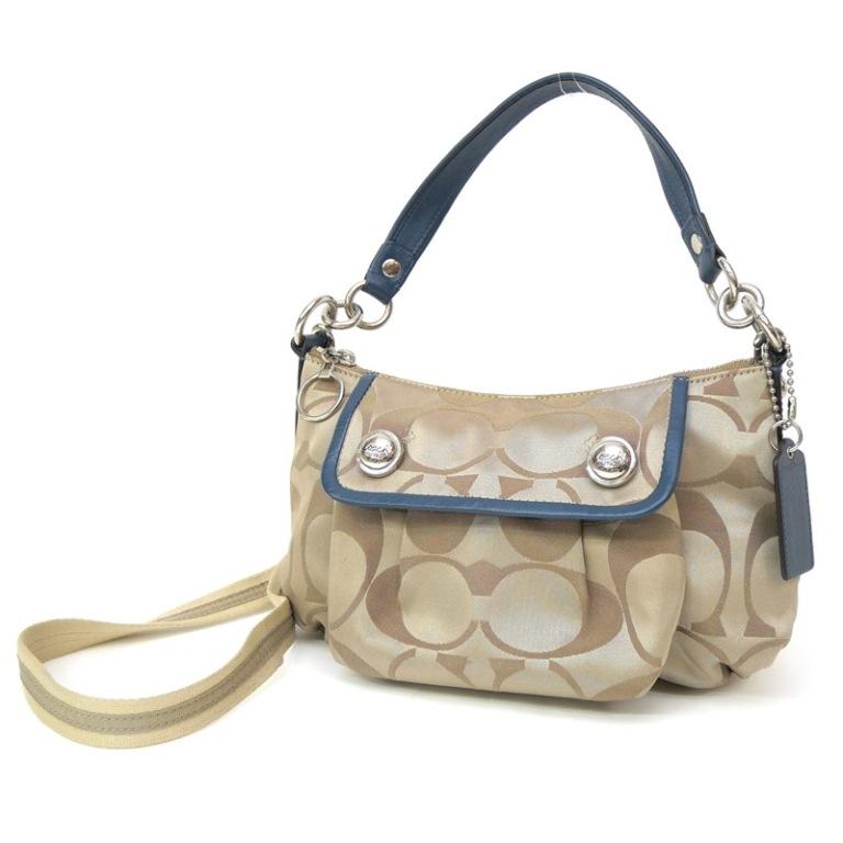 COACH コーチ シグネチャー柄 2WAYバッグ ショルダーバッグ 13833 