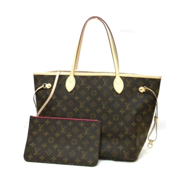 【正規品/美品】ルイヴィトン モノグラム ネヴァーフルMM M41178 U79 LOUIS VUITTON ルイヴィトン トートバッグ モノグラム ネヴァーフル MM