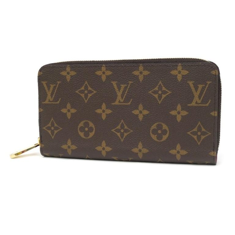 超美品　ルイヴィトン　モノグラム　ジッピーウォレット　コクリコ　M41896 LOUIS VUITTON（ルイ・ヴィトン） 【新品】ルイヴィトン 長財布