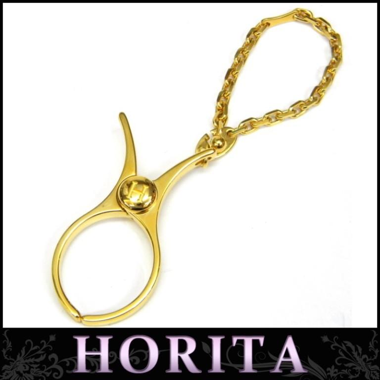 HERMES（エルメス） グローブホルダー ゴールドカラー 【中古】(36126
