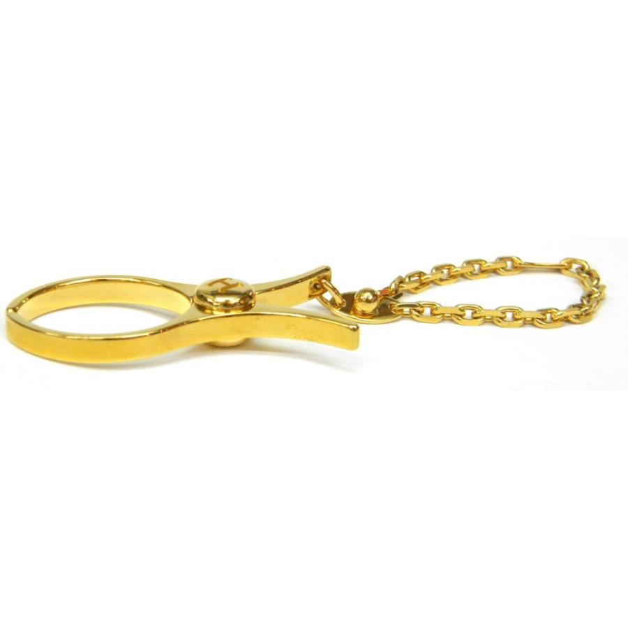 HERMES（エルメス） グローブホルダー ゴールドカラー 【中古】(36126