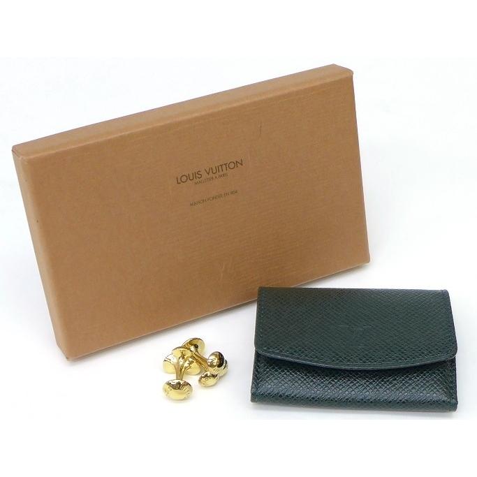 ルイ・ヴィトン カフス カフリンク ブトンドゥマンシェットブーケド