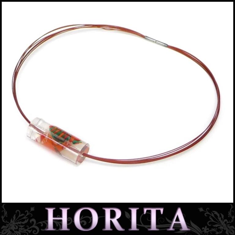 エルメス HERMES チョーカー リシネ 魚モチーフ レッド 総重量13.2ｇ レディース 【中古】(39276)｜horita78