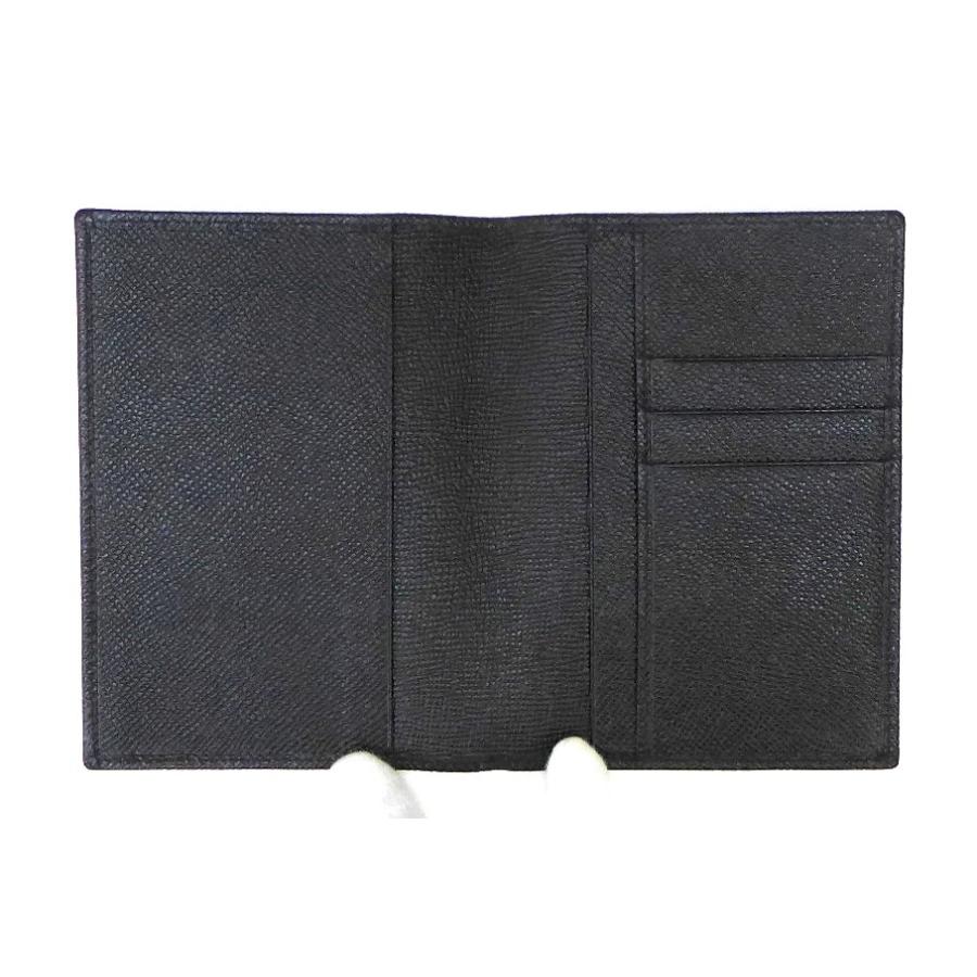 ついに入荷ついに入荷ブルガリ BVLGARI パスポートカバー 黒 レザー