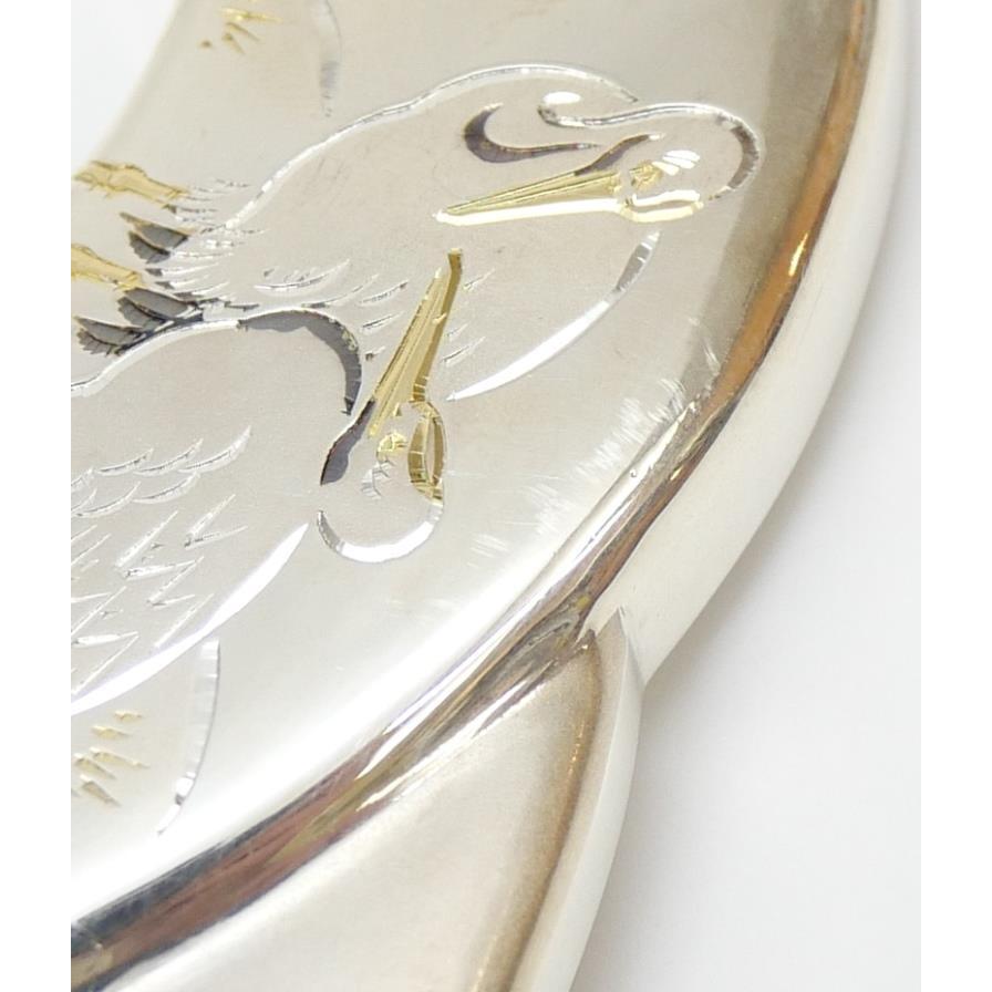 小物ケース 小物入れ 扇型 /シルバー 【中古】(41624) : 堀田商事質店