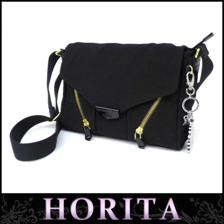 ｷﾌﾟﾘﾝｸﾞ KIPLING ｼｮﾙﾀﾞｰﾊﾞｯｸﾞ ﾁｬｰﾑ付き 黒 【中古】(42613) kipling（キプリング） ショルダーバッグ チャーム付き 黒 【中古