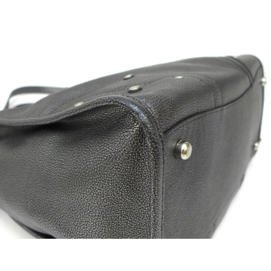 ｺｰﾁ ﾄｰﾄﾊﾞｯｸﾞ 2WAY ｴﾚﾍﾞｰﾃｯﾄﾞ ﾗｲﾀﾞｰ 33740 ﾒﾀﾙ 【中古】(43383) COACH（コーチ） トートバッグ 2WAY エレベーテッド ライダー 33740