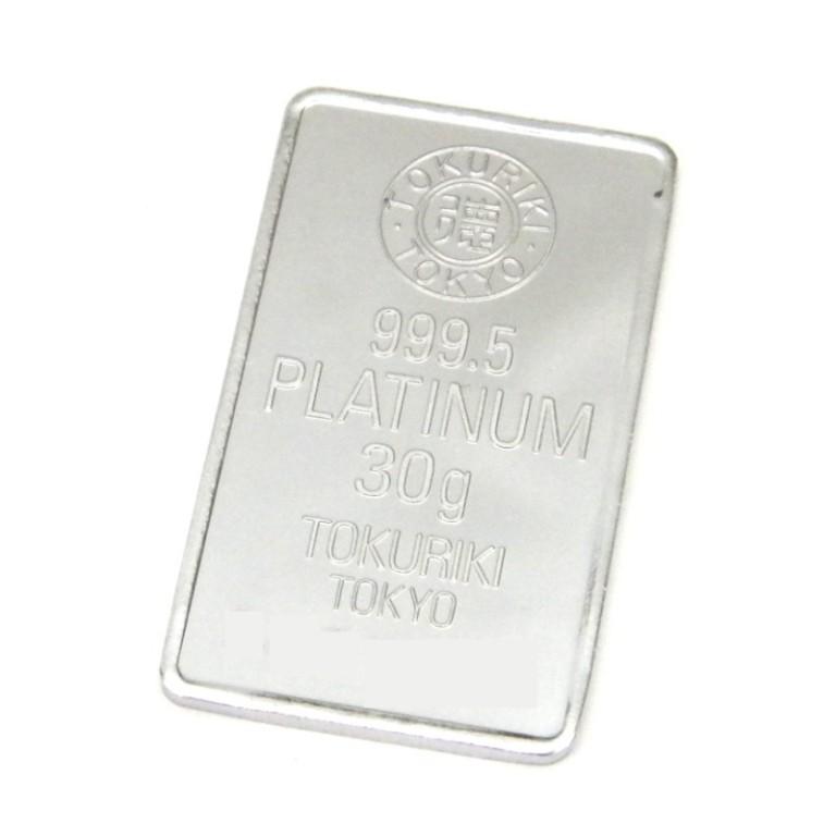 【新品】徳力本店 プラチナ インゴット 30g プラチナバー 純プラチナ ingot Pt999.5(44358)｜horita78｜02