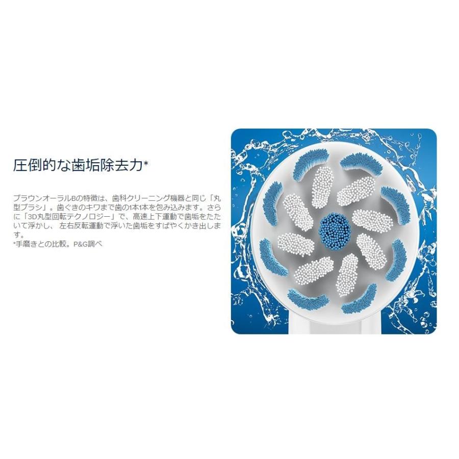 BRAUN（ブラウン） 電動歯ブラシ オーラルBジーニアス9000A D701.525.6