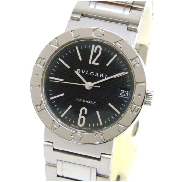 BVLGARI（ブルガリ） 自動巻き BB33SS AUTO 黒文字盤 ステンレス