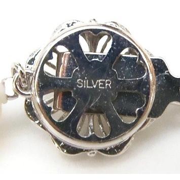 パールネックレス 7.5〜8.0mm 真珠/シルバー 37.8g(48024) : 堀田 
