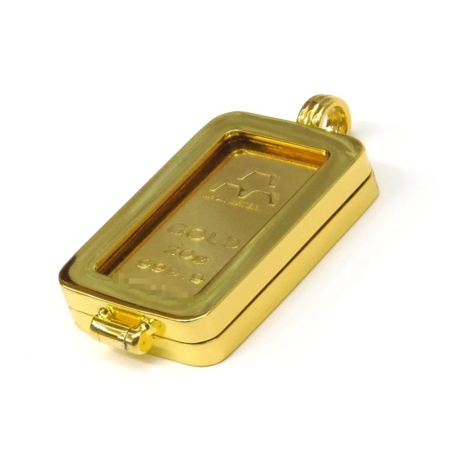 新品】日本マテリアル 24金 インゴット20g ペンダントトップ