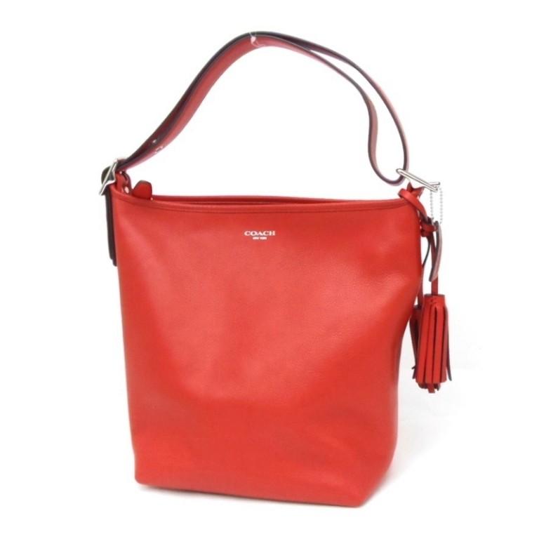 COACH（コーチ） ショルダーバッグ 2WAY 19889 ルージュ レザー 【中古