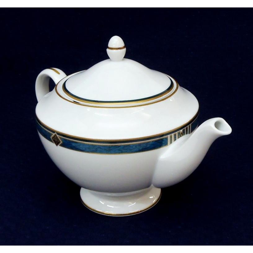 ウェッジウッド WEDGWOOD ティーポット EMBASSYコレクション 白・グリーン系(48934)_2