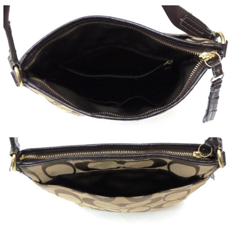 COACH（コーチ） ショルダーバッグ シグネチャー柄 アウトレット