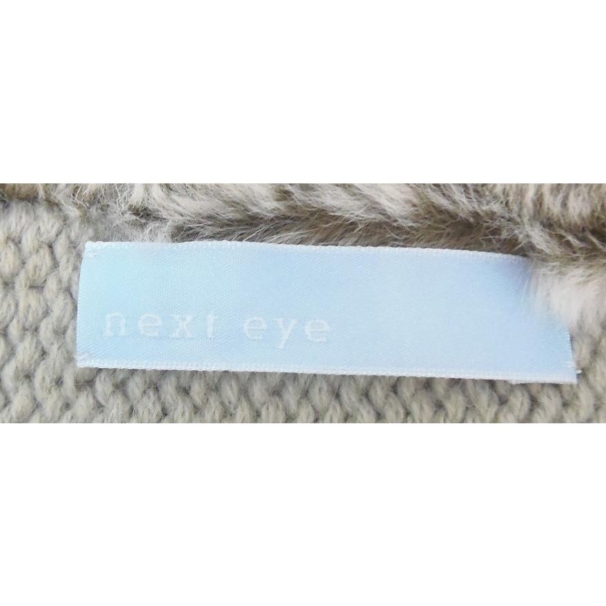 next eye スヌード ラパンファー×ニット グレー系・黒 【中古】(49780)｜horita78｜05