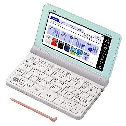 カシオ 電子辞書 XD-SR4800GN グリーン エクスワード 高校生モデル EX-word(50997)｜horita78